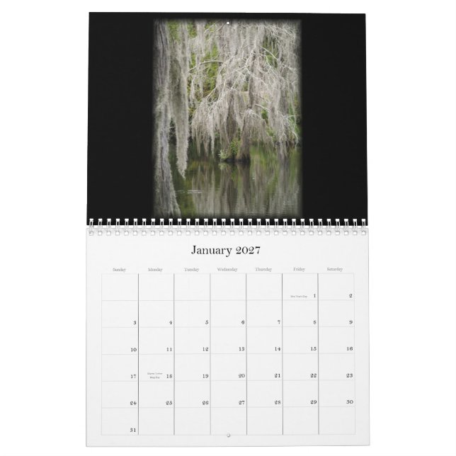 Calendario Los místicos de Luisiana 2011 (Jan 2027)