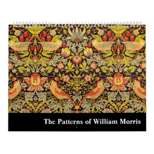 Calendario Los modelos de William Morris