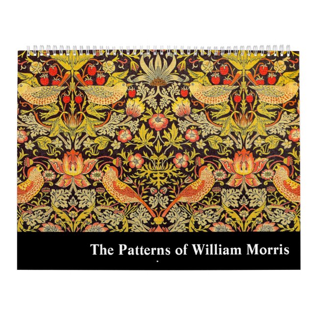 Calendario Los patrones de William Morris (Tapa)