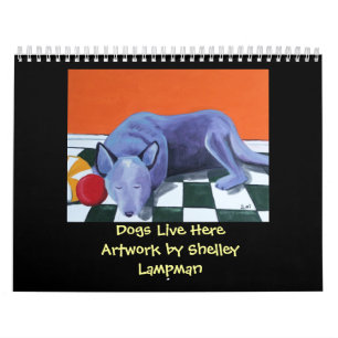 Calendario Los perros viven aquí
