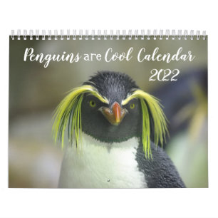 Calendario Los pingüinos son Guay Calendar 2022 con descripc
