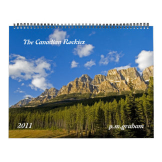 Calendario Los Rockies canadienses 2011