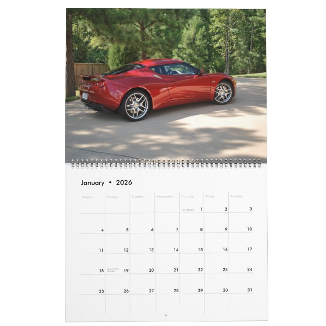 Calendario Lotus Evora 2011 (Jan 2026)