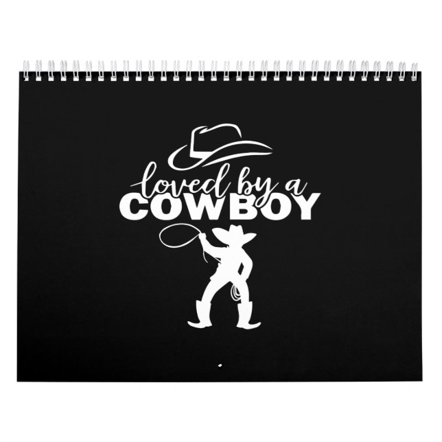 Calendario loved by a cowboy (Tapa)