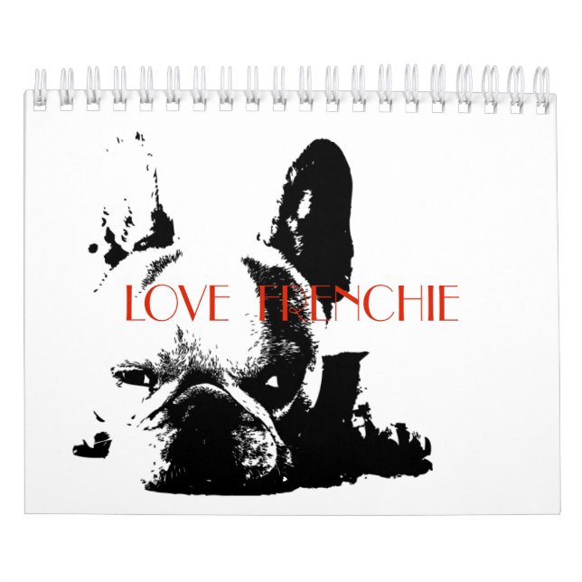 Calendario LoveFrenchie (Tapa)