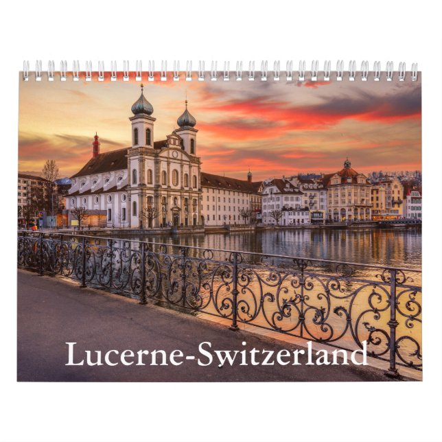 Calendario Lucerna-Suiza (Tapa)