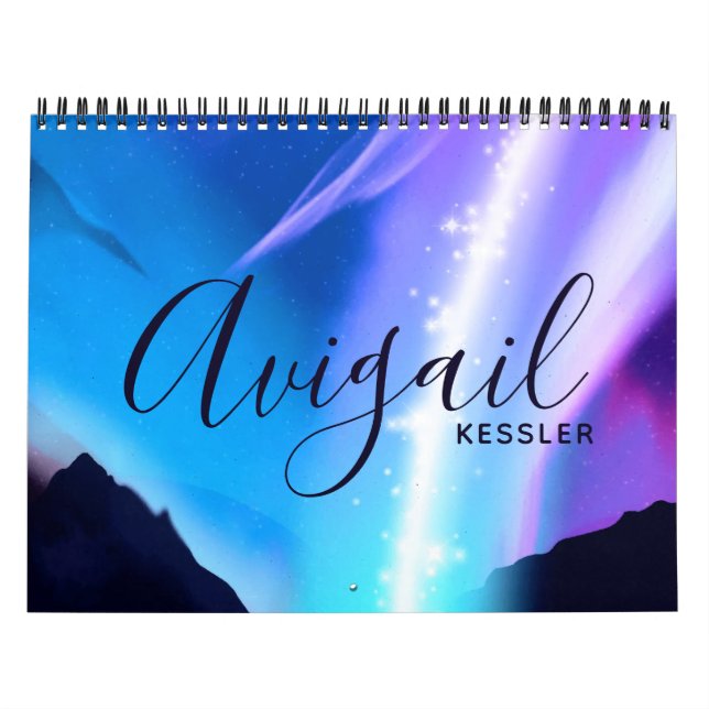 Calendario Luces boreales (Tapa)