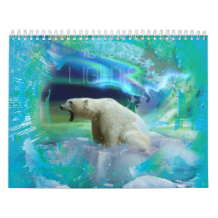 Calendario Luces boreales (aurora boreal)