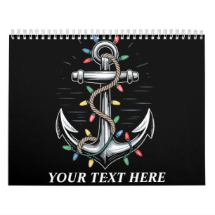 Calendario Luces de Navidad Personalizadas Barco de Vela