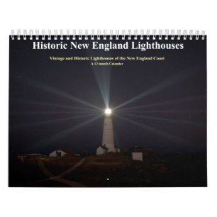 Calendario Luces históricas de Nueva Inglaterra