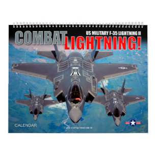Calendario ¡LUCHA CON EL RAYO! - F-35 Lightning II del ejérci