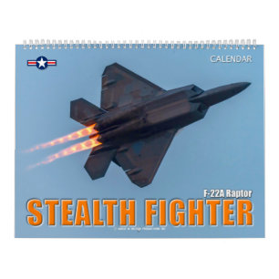 Calendario LUCHADOR DE LA ESTEALDAD - Raptor F-22A