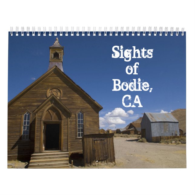 Calendario Lugares de Bodie, CA 2015 (Tapa)