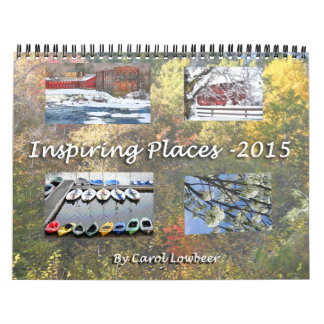 Calendario Lugares inspiradores 2015