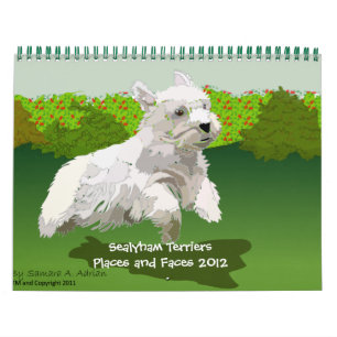 Calendario Lugares y caras de Sealyham Terriers 2012