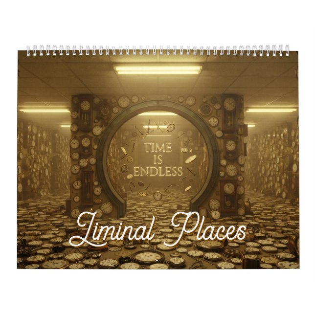 Calendario Lugares y Espacios Liminales  (Tapa)