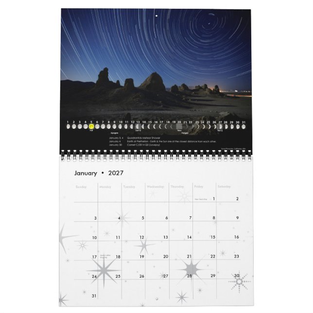 Calendario Lunar 2015 Calendario de Paredes Astron (Jan 2027)