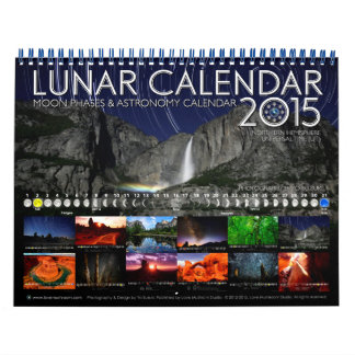 Calendario Lunar 2015 Calendario de Paredes Astron