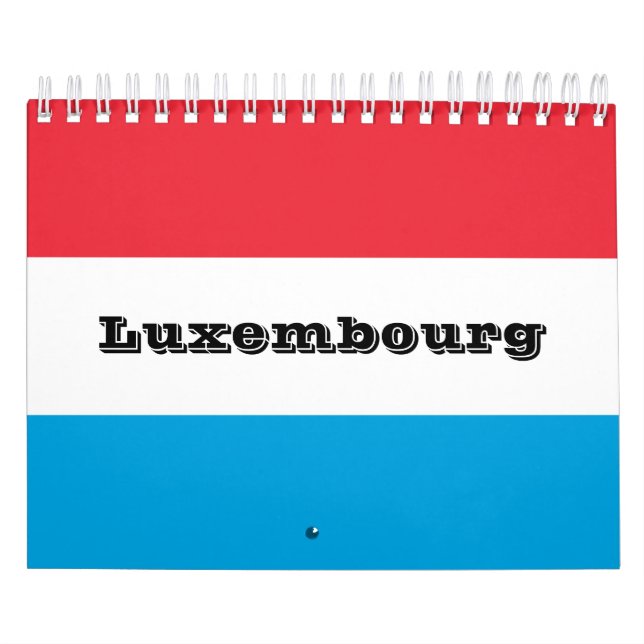 Calendario Luxemburgo (Tapa)