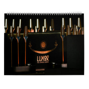 Calendario Luxor Avenida de las esfinges del Egipto moderno B