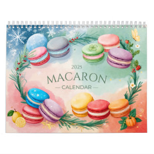 Calendario Macaron 2025