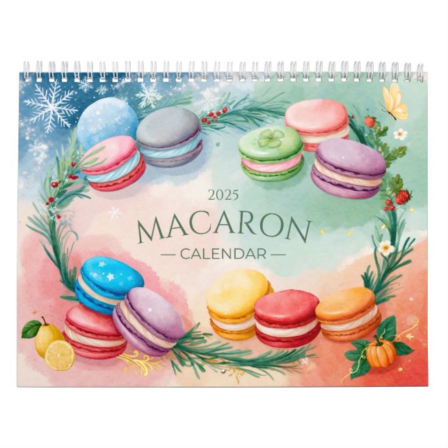 Calendario Macaron 2025 (Tapa)