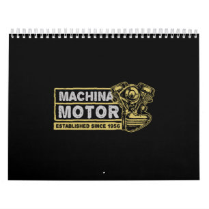 Calendario machine motor