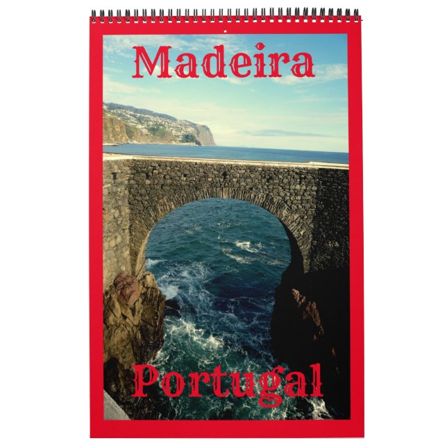 Calendario Madeira - Portugal - Europa (Tapa)