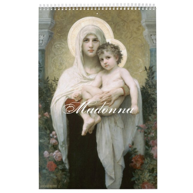 Calendario Madonna – Saint Mary – Maria – Gottesmutter (Tapa)