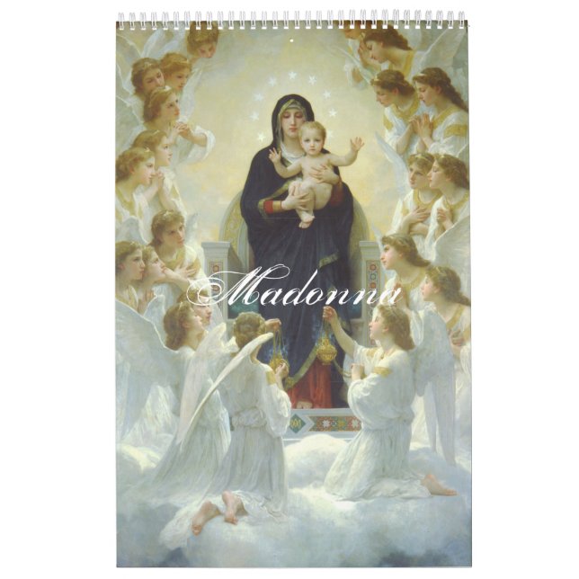 Calendario Madonna – Saint Mary – Maria – Gottesmutter (Tapa)