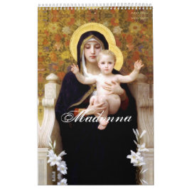 Calendario Madonna – Saint Mary – Maria – Gottesmutter