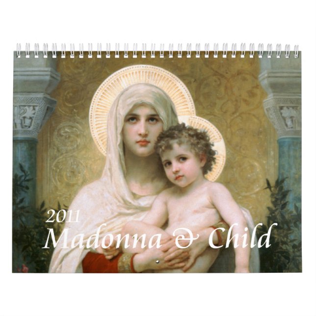 Calendario Madonna y niño (Tapa)