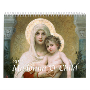 Calendario Madonna y niño