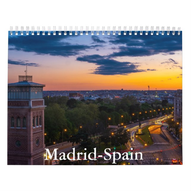 Calendario Madrid-España (Tapa)