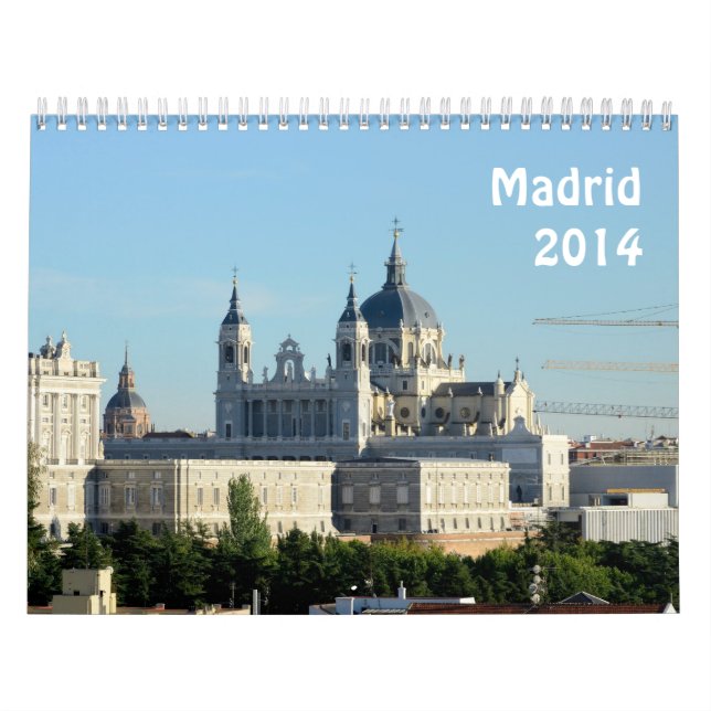 Calendario Madrid, España 2014 (Tapa)