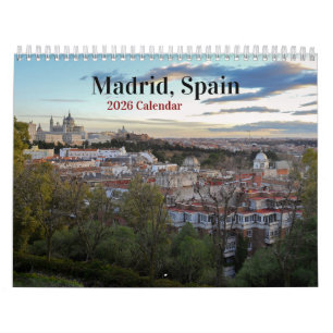 Calendario Madrid España 2025