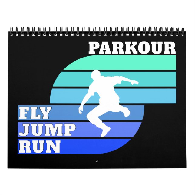 Calendario Maestro de Parkour: Desafíos de la ciudad (Tapa)