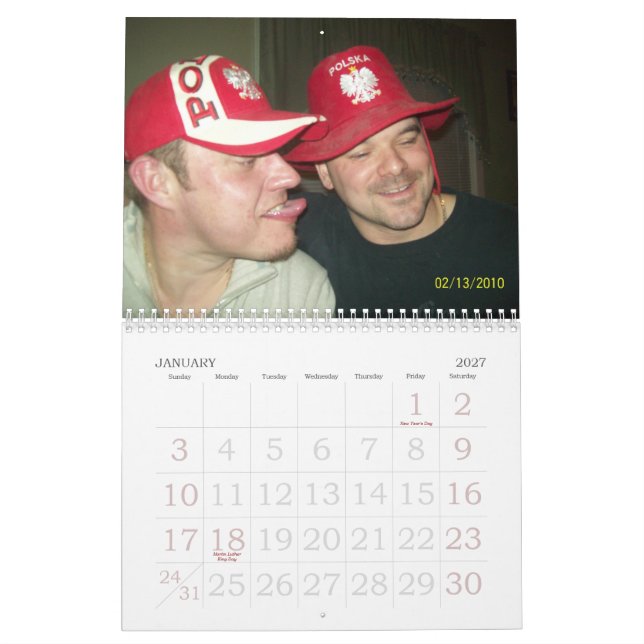 Calendario Mafia de Krakus (Jan 2027)