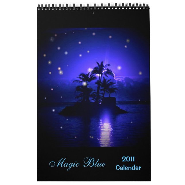 Calendario Magic Blue 2011 (Tapa)