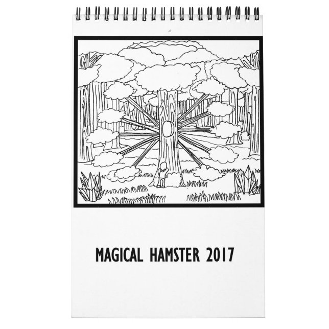 Calendario Magical Hamster 2017 (Tapa)