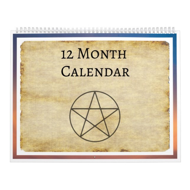 Calendario Magick Wicca Magic Planner (Tapa)