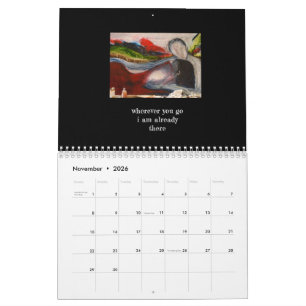 Calendario mágico con canción sagrada de la luna