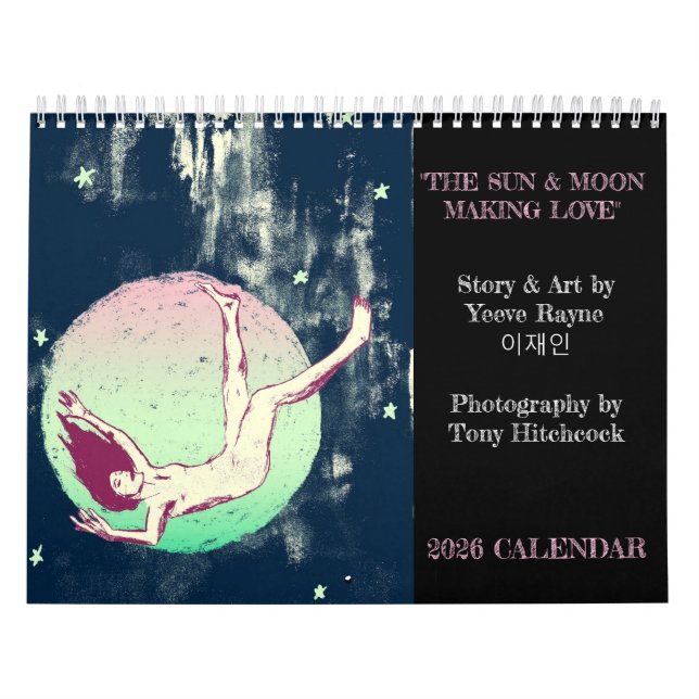 Calendario mágico con canción sagrada de la luna (Tapa)