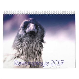 Calendario mágico de 2017 cuervos