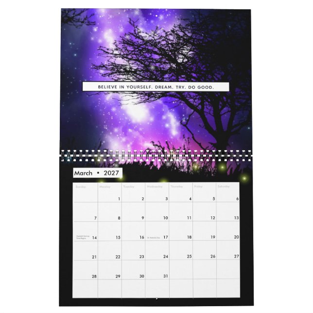 Calendario mágico de la vía láctea (Mar 2027)