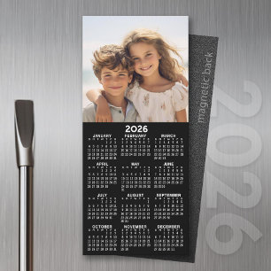 Calendario magnético 2026 con Collage de fotos