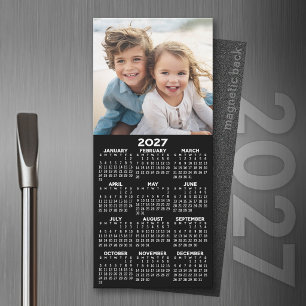 Calendario Magnético 2027 con Collage de Fotos