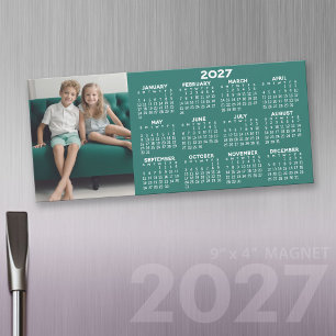 Calendario Magnético 2027 con Collage de Fotos
