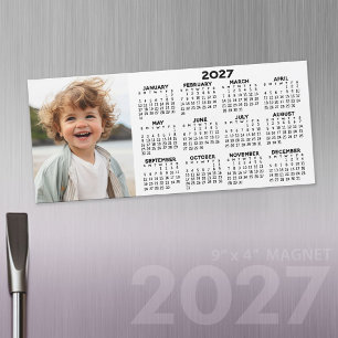 Calendario Magnético 2027 con Collage de Fotos