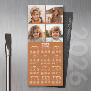 Calendario magnético con Collage de fotos - Terra